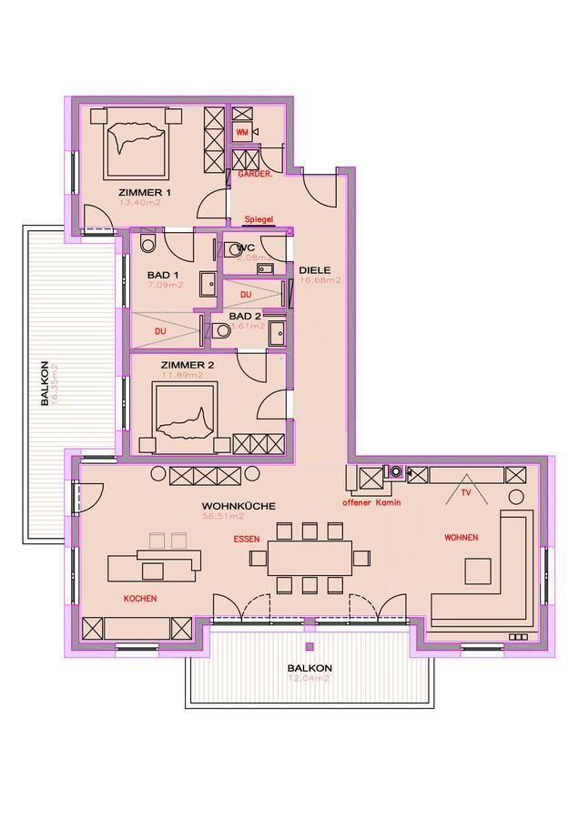 Alpin Penthouse Hollersbach Apartman Hollersbach im Pinzgau Kültér fotó